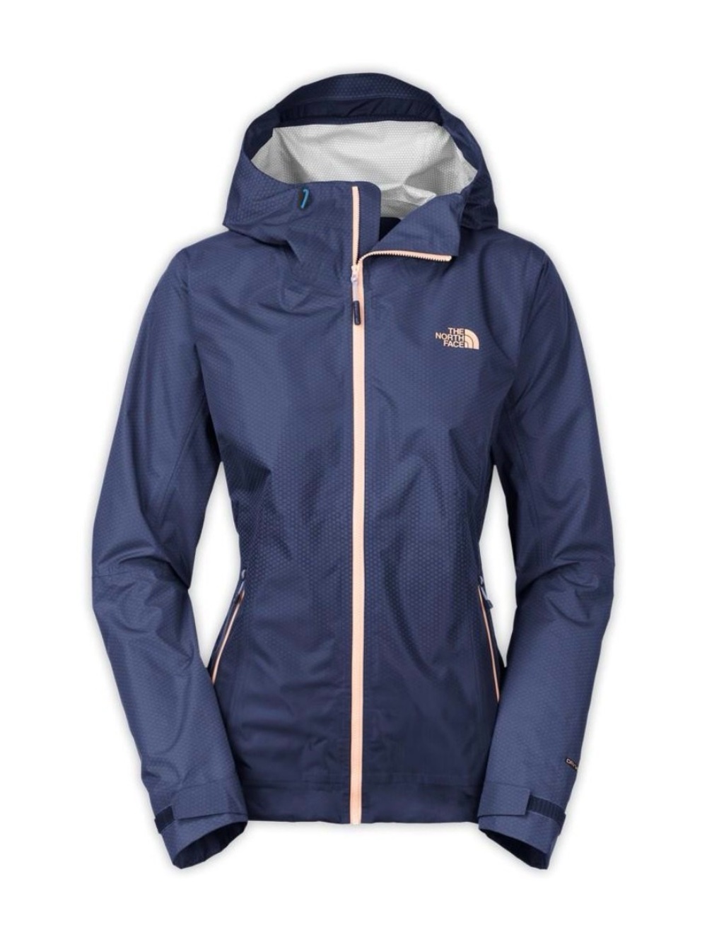 THE NORTH FACE FUSEFORM DOT MATRIX JACKET WOMEN'S  Navy & Light Pink Trim